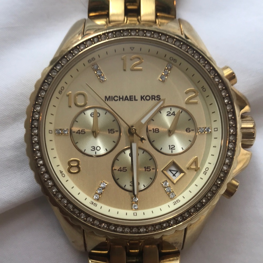 Michael Kors Gold Watch - Picture 3 of 4